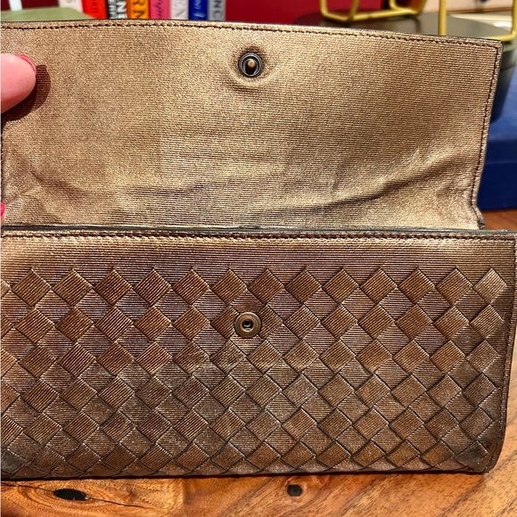 Bottega Venetta bronze, long wallet - Picture 11 of 12